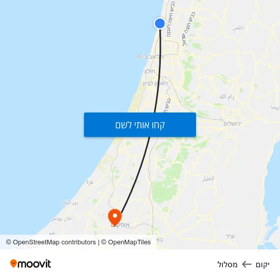 מפת יקום למסלול