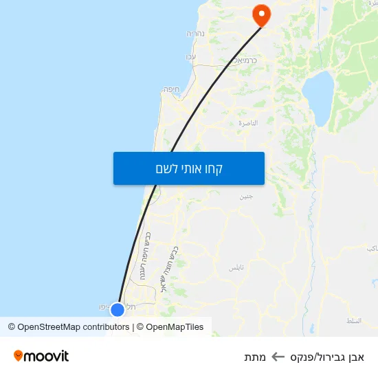 מפת אבן גבירול/פנקס למתת