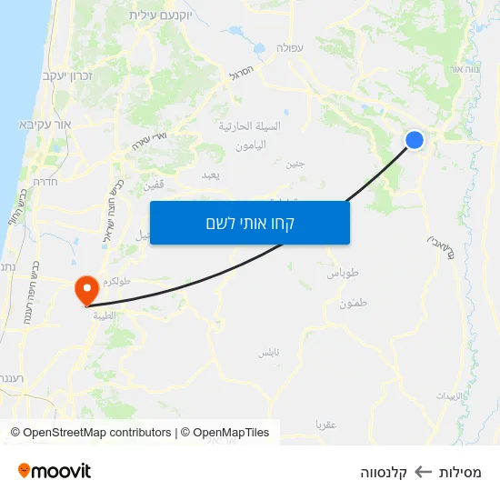 מפת מסילות לקלנסווה