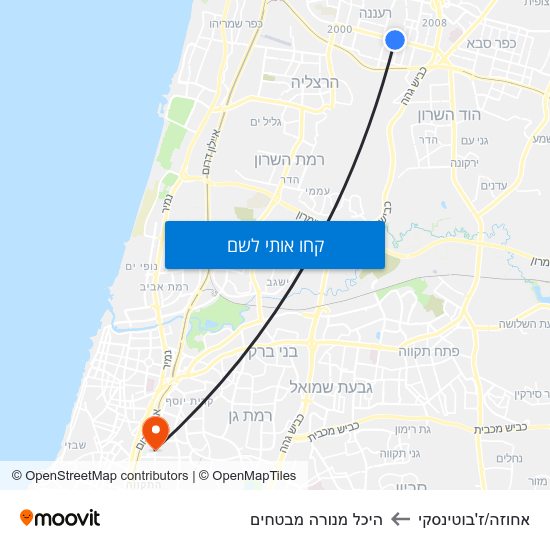 מפת אחוזה/ז'בוטינסקי להיכל מנורה מבטחים