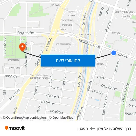 מפת דרך השלום/יגאל אלון להטכניון