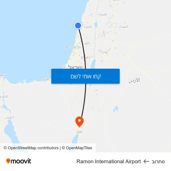 מפת סחרוב לRamon International Airport