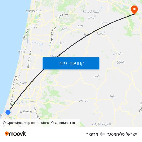 מפת ישראל טל/המסגר למרפאה