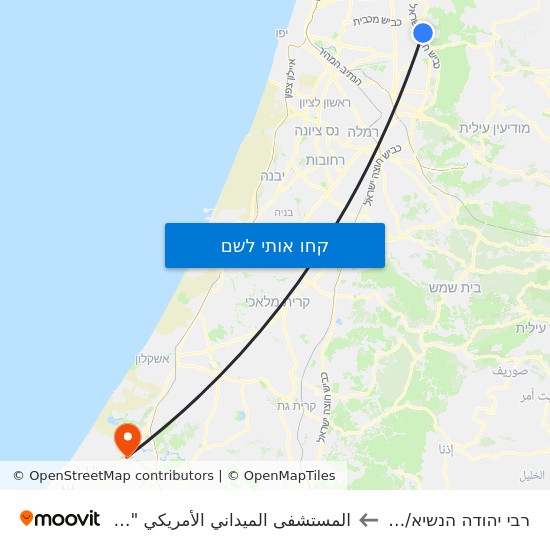 מפת רבי יהודה הנשיא/חוני המעגל לالمستشفى الميداني الأمريكي ""Friend-Ships""