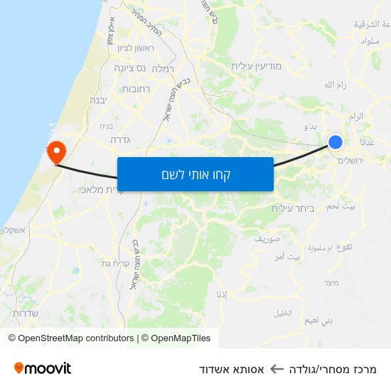 מפת מרכז מסחרי/גולדה לאסותא אשדוד