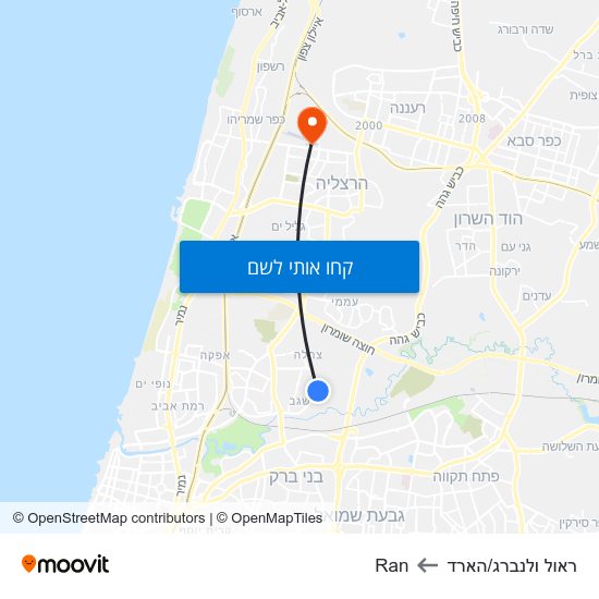 מפת ראול ולנברג/הארד לRan