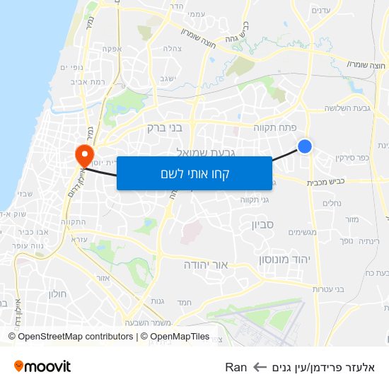 מפת אלעזר פרידמן/עין גנים לRan