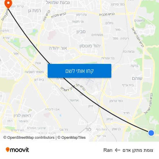 מפת צומת מתקן אדם לRan