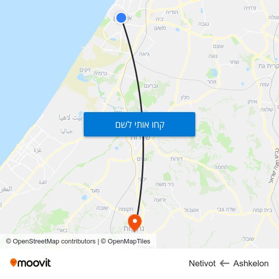מפת Ashkelon לAshkelon