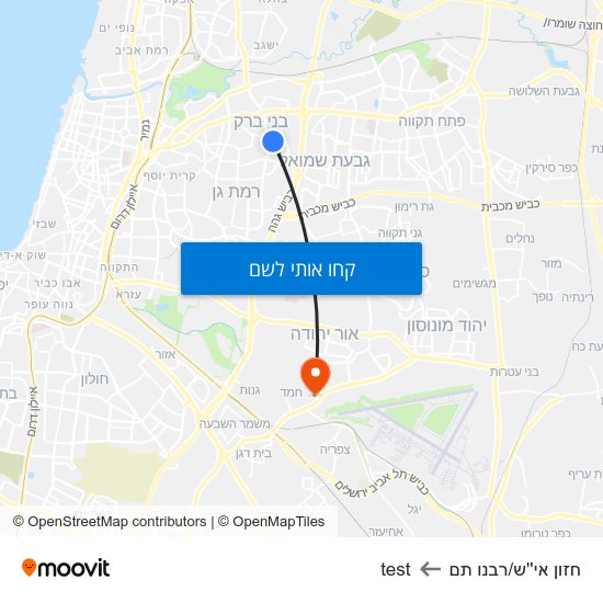 מפת חזון אי''ש/רבנו תם לtest