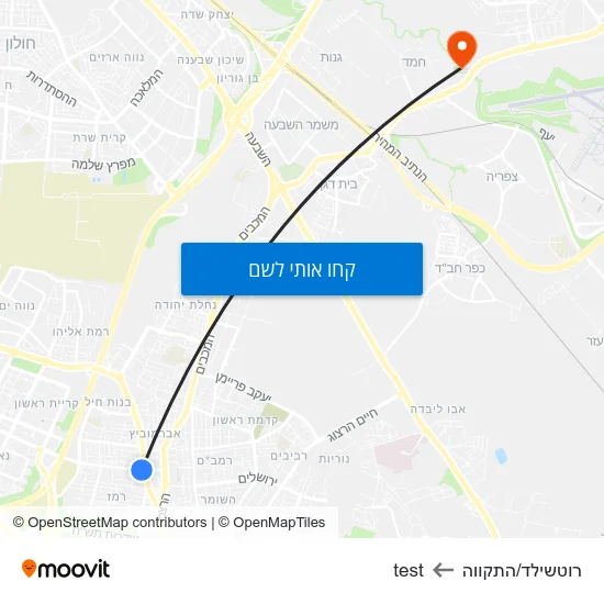 מפת רוטשילד/התקווה לtest