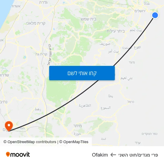 מפת פרי מגדים/חוט השני לOfakim