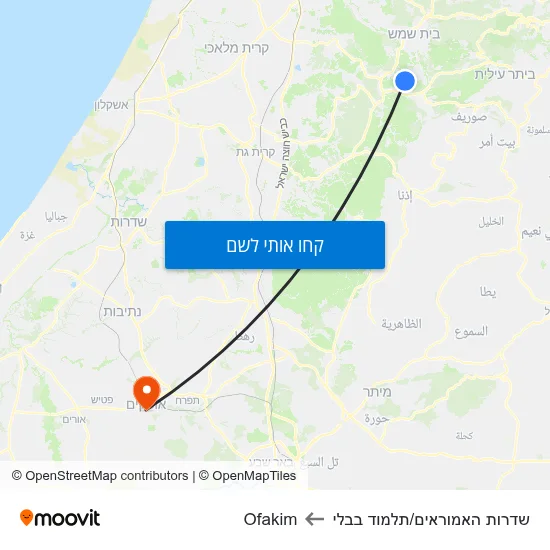 מפת שדרות האמוראים/תלמוד בבלי לOfakim