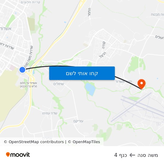 מפת משה סנה לכנף 4