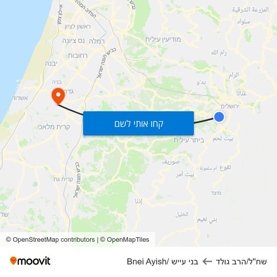 מפת שח''ל/הרב גולד לבני עייש /Bnei Ayish