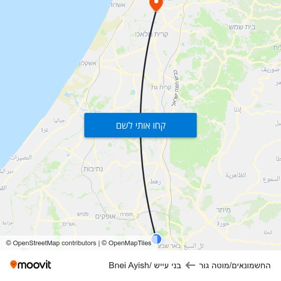 מפת החשמונאים/מוטה גור לבני עייש /Bnei Ayish