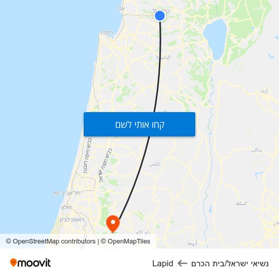 מפת נשיאי ישראל/בית הכרם לLapid
