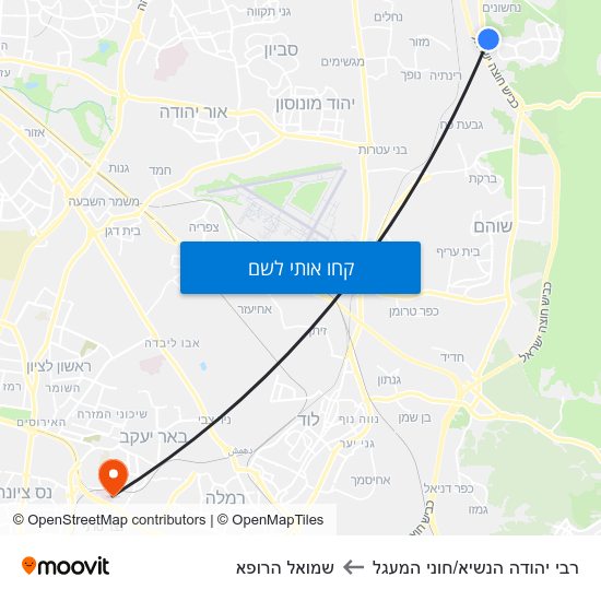 מפת רבי יהודה הנשיא/חוני המעגל לשמואל הרופא