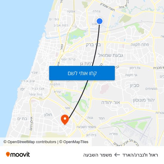 מפת ראול ולנברג/הארד למשמר השבעה