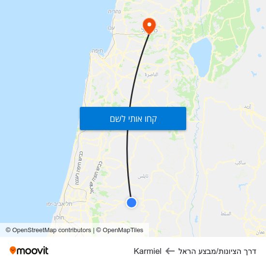מפת דרך הציונות/מבצע הראל לKarmiel