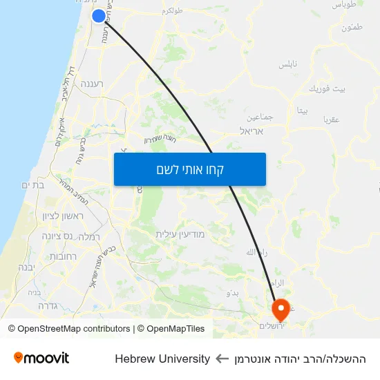 מפת ההשכלה/הרב יהודה אונטרמן לHebrew University