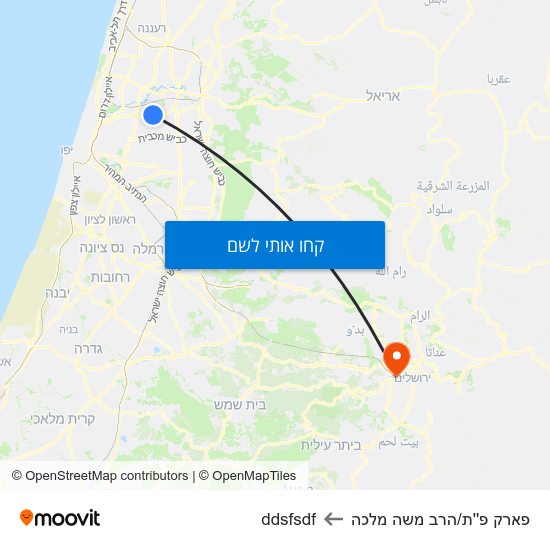 מפת פארק פ''ת/הרב משה מלכה לddsfsdf