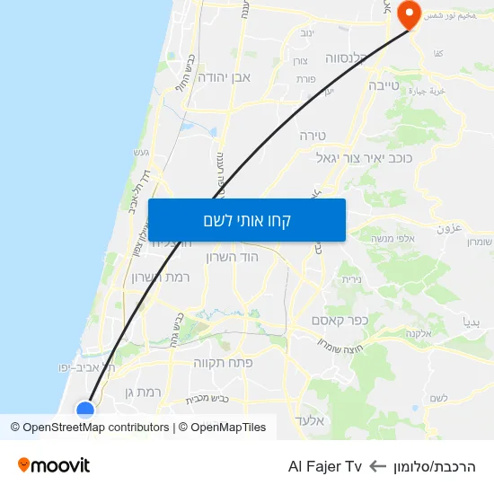 מפת הרכבת/סלומון לAl Fajer Tv