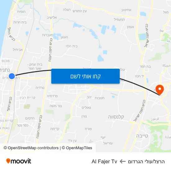 מפת הרצל/עולי הגרדום לAl Fajer Tv