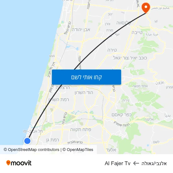 מפת אלנבי/גאולה לAl Fajer Tv