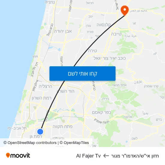 מפת חזון אי''ש/האדמו''ר מגור לAl Fajer Tv