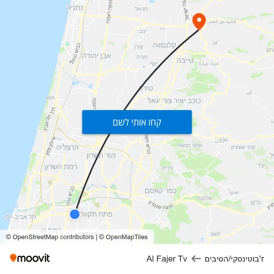 מפת ז'בוטינסקי/הסיבים לAl Fajer Tv