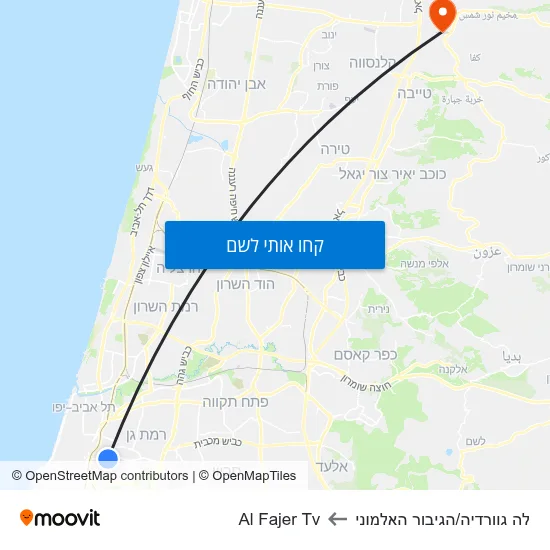 מפת לה גוורדיה/הגיבור האלמוני לAl Fajer Tv