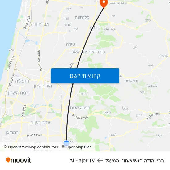 מפת רבי יהודה הנשיא/חוני המעגל לAl Fajer Tv
