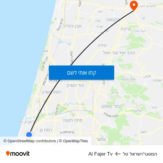 מפת המסגר/ישראל טל לAl Fajer Tv