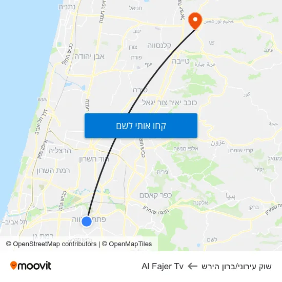 מפת שוק עירוני/ברון הירש לAl Fajer Tv
