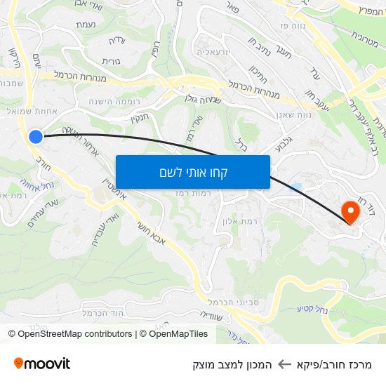 מפת מרכז חורב/פיקא להמכון למצב מוצק