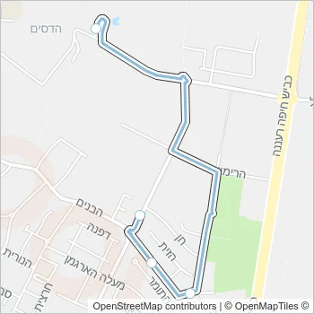 16 Bus Line Map