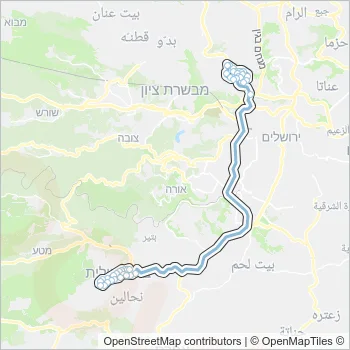 241 Bus Line Map