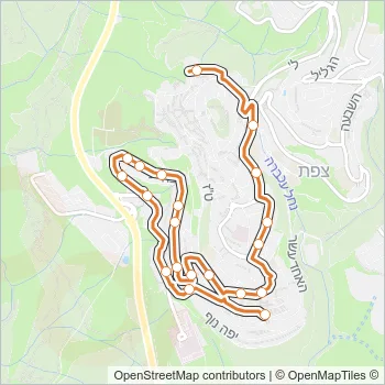 91 Bus Line Map