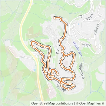 91 Bus Line Map
