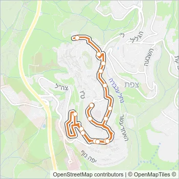 91 Bus Line Map