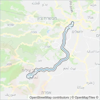 290 Bus Line Map