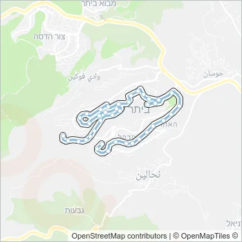 3 Bus Line Map