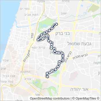 67 Bus Line Map