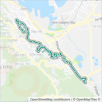 76 Bus Line Map