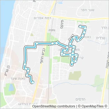 82 Bus Line Map