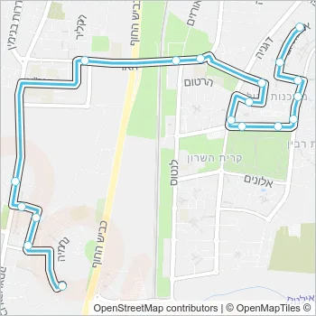 82 Bus Line Map