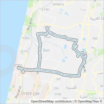 23 Bus Line Map