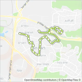 12א Bus Line Map