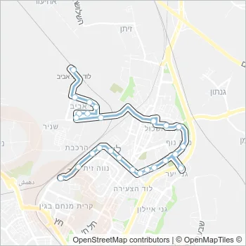 6 Bus Line Map